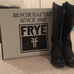 FRYE Melissa Button Boot Black